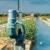 Canal de riego en Pina de Ebro con elementos de Monitorización y Control