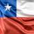 bandera de Chile ondeando