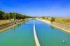 Canal de Riego en Aragón